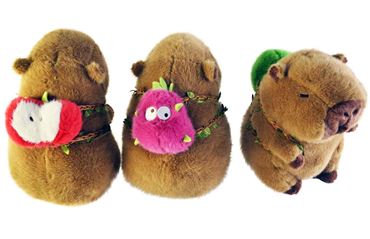 МИ Капибара с рюкзаком 3вида 23см. 25-1-361 (120)