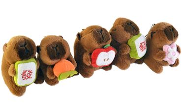 МИ Капибара с фруктом 5видов 12см. 25-1-341 (360)