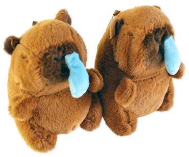 МИ Капибара с шариком в носу (подвеска) 2цвета 12см. 25-1-346 (360)