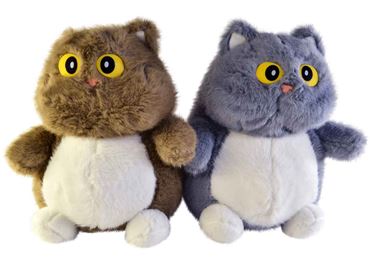 МИ Кот бол глаза 2цвета 30см. 25-1-533 (60)