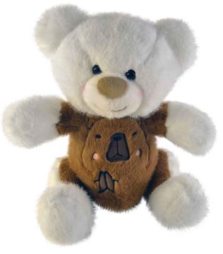 МИ Медведь вышивка капибара 25см. 25-1-548 (80)