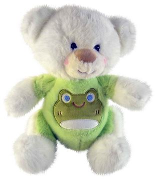 МИ Медведь вышивка лягушка 25см. 25-1-550 (80)