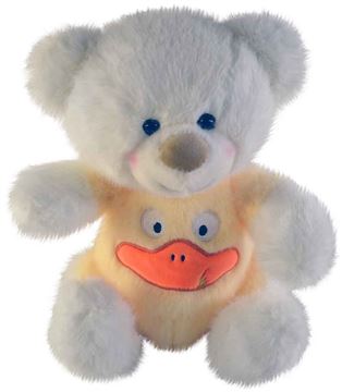 МИ Медведь вышивка утёнок 25см. 25-1-549 (80)