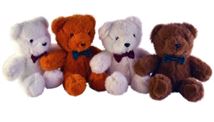 МИ Медведь с бантом 4цвета 22см. 25-1-536/2 …