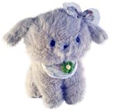 МИ Собака болонка стоит с бантом 30см. 25-1 …