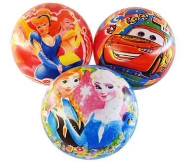 Мяч 25-1-310 с рисунком в асс 22см. (600)