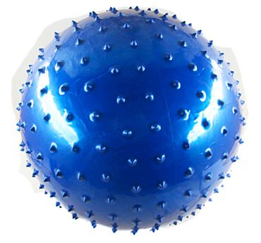 Мяч гимнастический рельефный 75см. 25-1-320 (фитбол) цвет в асс (30)