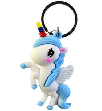 Брелок 25-1-487-1 резин с ручкой Единорог (200)