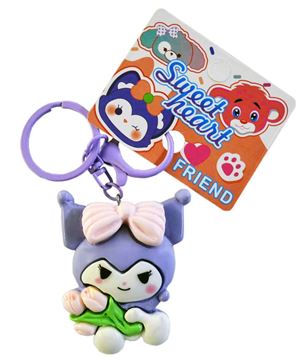 Брелок 25-1-488-8 пласт односторонний с ручкой KRM (196)