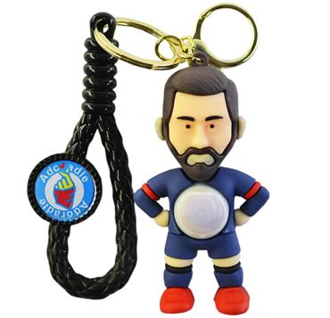 Брелок 25-1-489-1 резин с ручкой свет MSS (100)