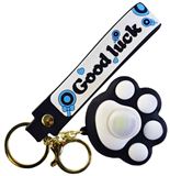 Брелок 25-1-489-12 резин с ручкой свет Лапк …