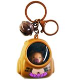 Брелок 25-1-490-2 пласт с колокольчиком све …