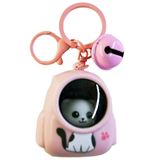 Брелок 25-1-490-5 пласт с колокольчиком све …