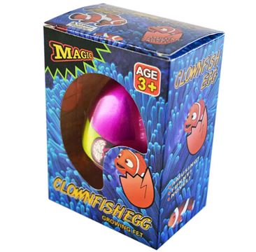 Животные в яйце ср. инд.уп.Рыба (растёт в воде) 25-1-506-7 (12шт.в уп.) (288)