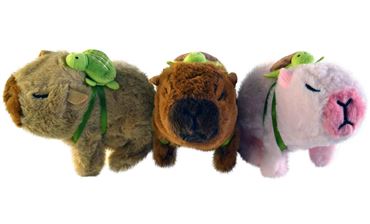 Капибара на бат.25-1-412 с рюкзачком 3цвета (140)