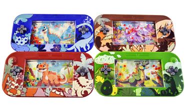 Кольцеброс водный 4869E-C24 Динозавр 4вида (24шт.в уп.) (288)