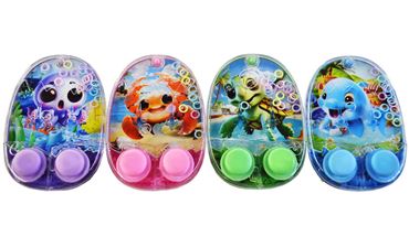 Кольцеброс водный 5686G-2H Морские животные 4вида (24шт.в уп.) (288)