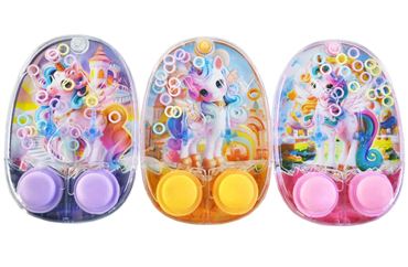 Кольцеброс водный 5686G-4H Единорог 4вида (24шт.в уп.) (288)