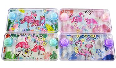 Кольцеброс водный 650C-CE24 Фламинго 4вида (24шт.в уп.) (384)