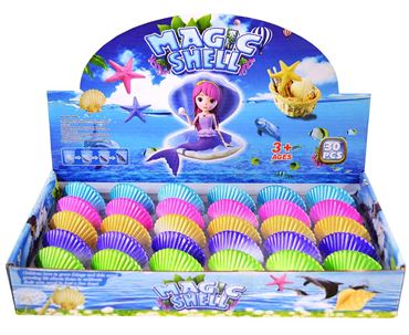 Морские животные в ракушке (растет в воде) 25-1-509 (30шт.в уп.) (720)