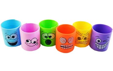 Пружинка Радуга 25-1-476 смайл  (12шт.в уп.) (выдается кратно 12шт.) (3600)