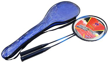 Ракетки для бадминтона 9302B 2шт. с воланом (50)