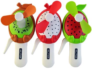 Вентилятор 808Y фрукты (24шт.в уп.) (384)
