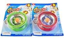 Йо-Йо 2401-2 металл на блистере 3цвета (360 …