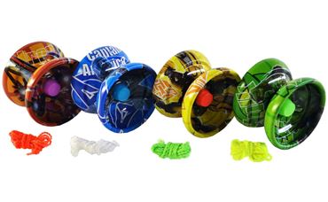 Йо-Йо 353-2 AV металл 4цвета (12шт.в уп) (432)