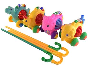 Каталка 0330-0333 животные 4вида (72)