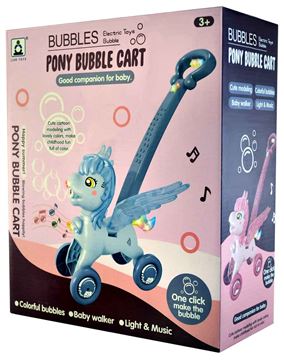 Каталка 134-63A Пегас с генератором мыльных пузырей (24)