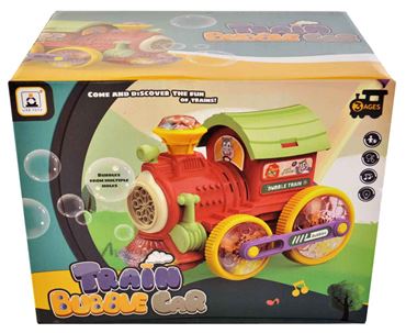 Каталка 134-71A Паровоз с генератором мыльных пузырей (24)