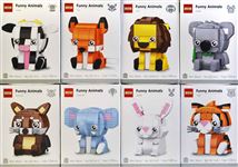 Конструктор 1011A DS животные 8видов (8шт.в …