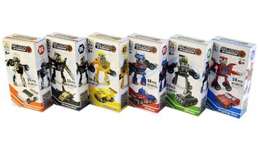 Конструктор SM310B SM Робот-трансформер 6видов (12шт.в уп.) (288)