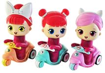 Кукла 903 L на мотороллере 3вида (12шт.в уп …