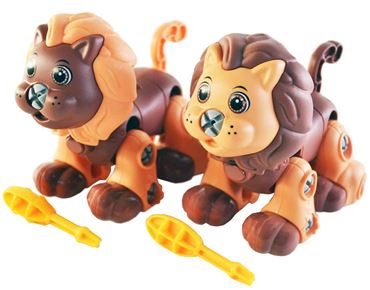 Лев-конструктор 330 2цвета (144)