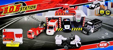 Набор Гараж на бат.999B-8B (24)