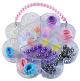 Набор бус и резинок для волос Z-75A в боксе …