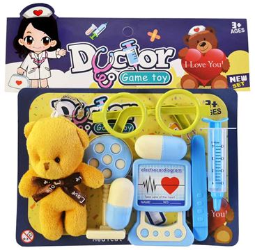 Набор Доктора 078 с мягкой игрушкой (424)