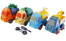 Набор машин 666-130 (конструктор) 4шт. (60)