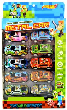 Набор машин 828-304 MCRFT металл 10шт. (168)