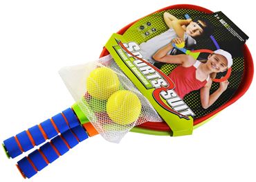 Набор ракеток для большого тенниса 2шт. с мячом детский 010-47 (72)