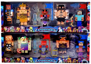 Набор Супергероев Y02157 MCRFT 2вида 5шт. (84)