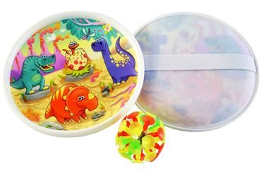 Набор тарелок 2шт. с мячом на присосках 429A-2 (240)