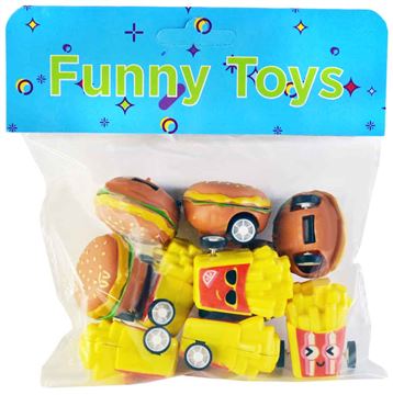 Набор фастфуда FT002 инерционный 2вида 10шт. (216)