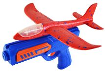 Пистолет T801A-7 2цвета (стреляет самолётик …