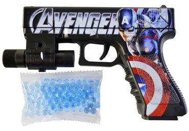 Пистолет с гелевыми пулями и лазером HY116-1O (480)