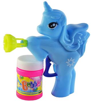 Пистолет с мыльными пузырями 1111 Пони 2цвета (240)