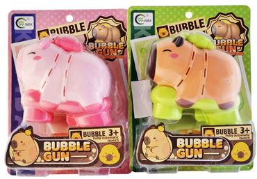 Пистолет с мыльными пузырями 668-101 Капибара 2цвета (60)