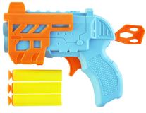 Пистолет с пулями на присоске 301 2цвета (6 …